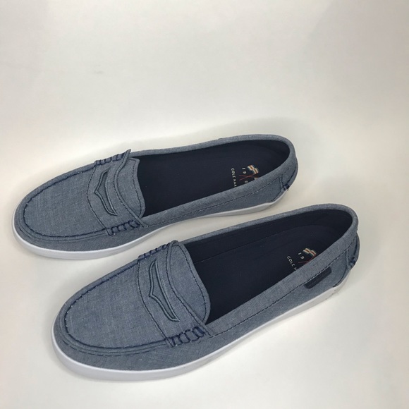 cole haan nantucket loafer blue